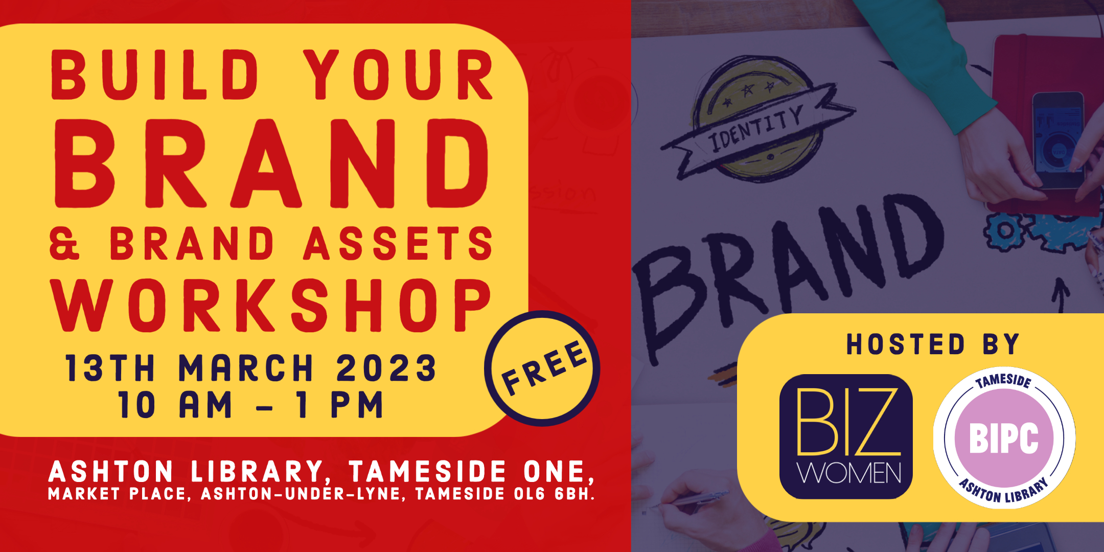 ashton under lyne event branding/marketing/social media